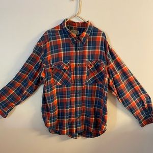 Duluth Trading Co button down flannel XXL